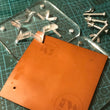 Custom wet mold for leather forming, wet moulding