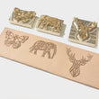 Custom Leather Stamp with Hammering Handle - GIFT CARD