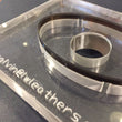 Leather Die Cut with Acrylic mount for leather cutting and paper cutting