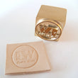 Custom Leather Stamp for leather embossing with Arbor Press or Kwikprint