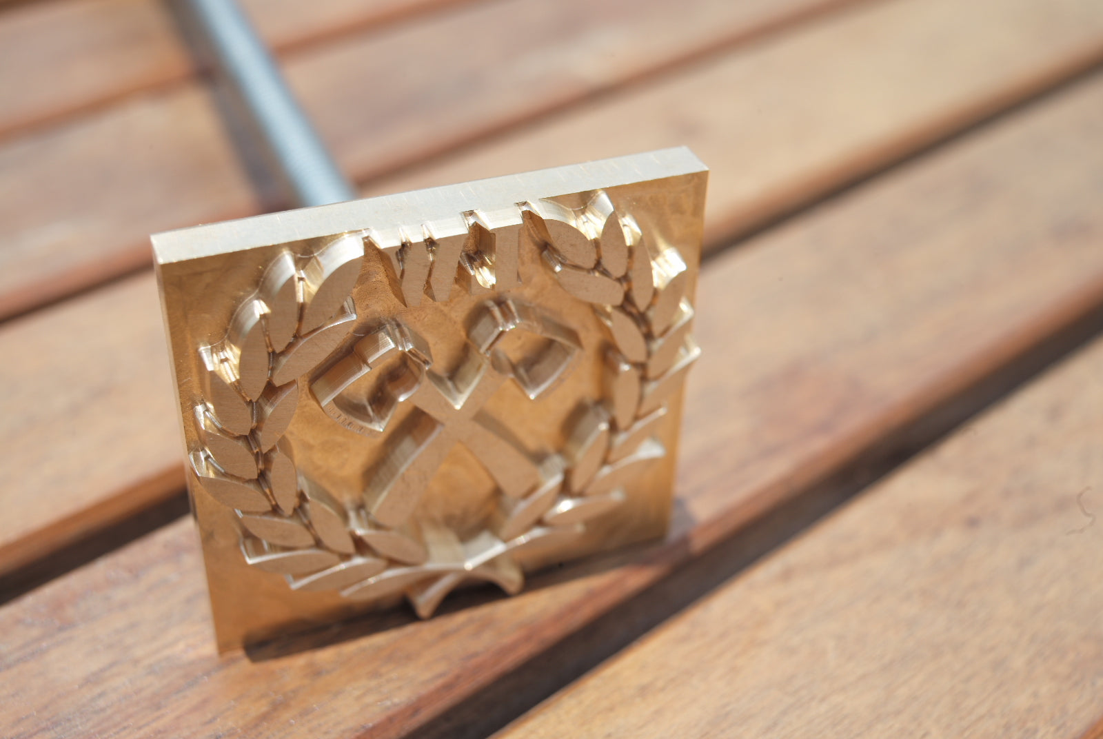 custom logo branding iron for wood