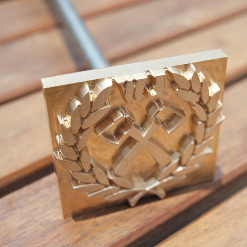 STAMTECH Branding Iron for Wood - Durable Custom Metal Branding
