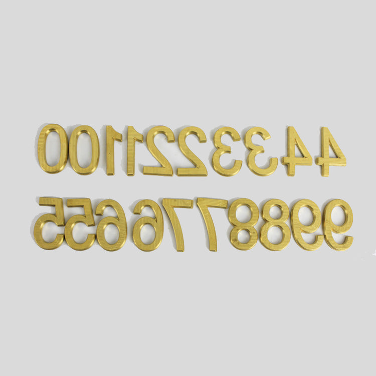 Freeze Branding Iron Number Set 0-9 for Cattle & Horse – LW CUSTOM