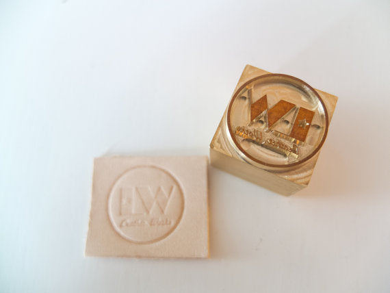 Custom Leather Stamp for leather embossing with Arbor Press or